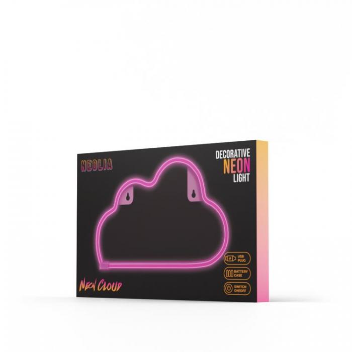 Neolia - Neolia Neon LED Light CLOUD NNE25 - Rosa