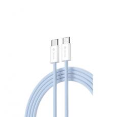 Devia - Devia USB-C Till USB-C 60W Kabel 3A 1m Smart EC325 PD - Blå