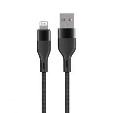 Maxlife - Maxlife USB Till Lightning 1m Kabel 2.4A MXUC-07 - Svart