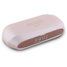 Guess - Guess TWS In-Ear Hörlurar Bluetooth Elongated Metalic Printed Logo - Rosa