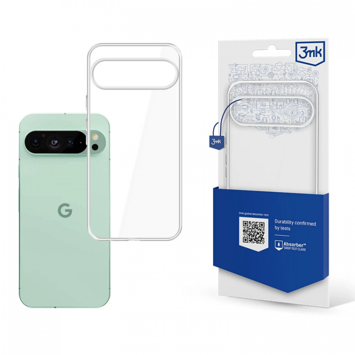 3MK - 3MK Google Pixel 9 Pro Mobilskal Clear - Transparent