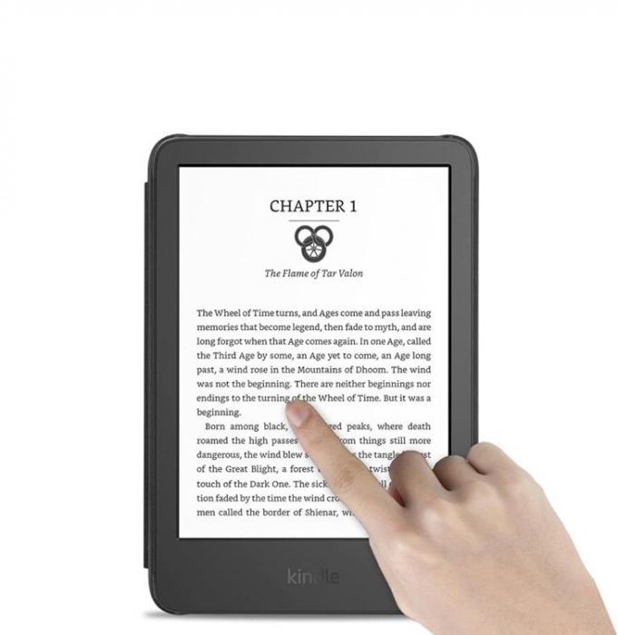 Tech-Protect - Tech-Protect Smartcase Kindle Paperwhite 6 Fodral - Svart