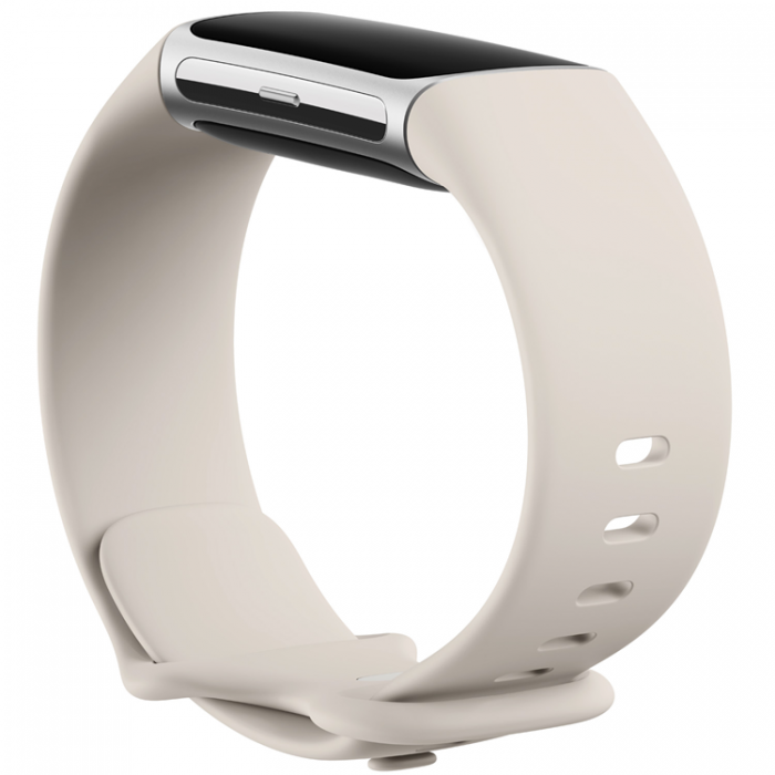 Fitbit - FITBIT Charge 6 Silver Aluminum Case