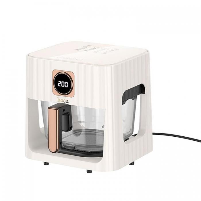 Hoco - Hoco Airfryer med Pekskrm 4.5L 1100W - Vit