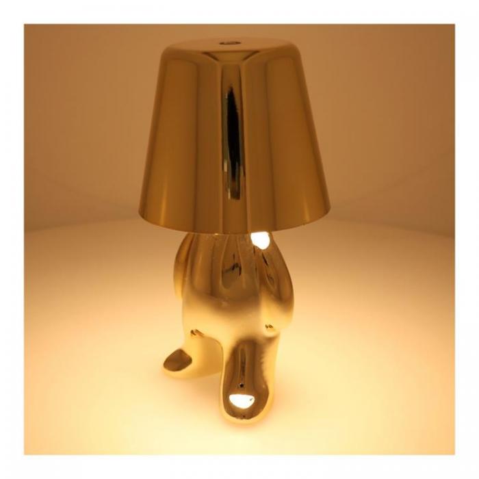 A-One Brand - Bordslampa Vid Sngen GOLD MAN Standing (model 8) MLTL