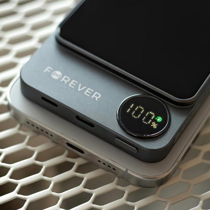 Forever - Forever Trdls Powerbank 5000mAh MagSafe 20W MATB-200 - Svart