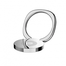 BASEUS - Baseus Privity Ringhållare/Ring med Stativfunktion - Silver