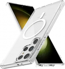 A-One Brand - Galaxy S24 Ultra Mobilskal Magsafe - Transparent