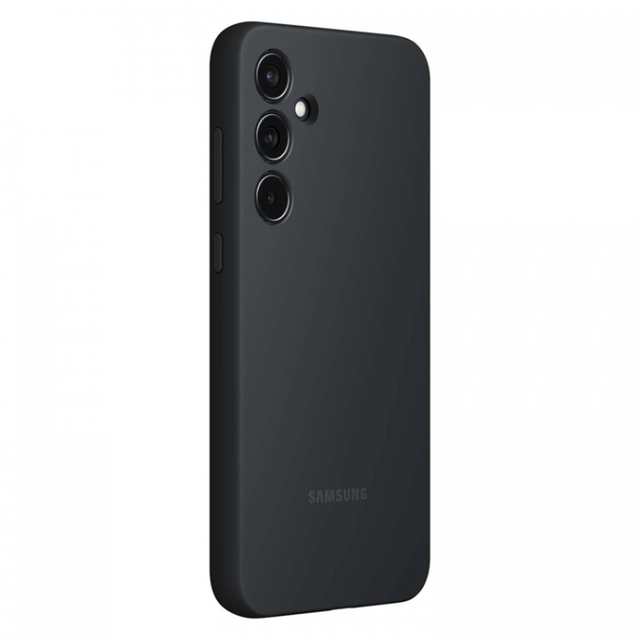 Samsung - Samsung Galaxy A55 Mobilskal Silikon - Svart