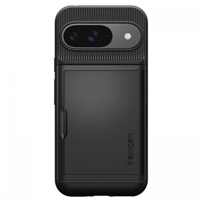 Spigen - Spigen Google Pixel 9/9 Pro Mobilskal Slim Armor CS - Svart