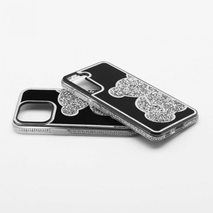 A-One Brand - iPhone 16 Pro Mobilskal Teddy Bear - Silver