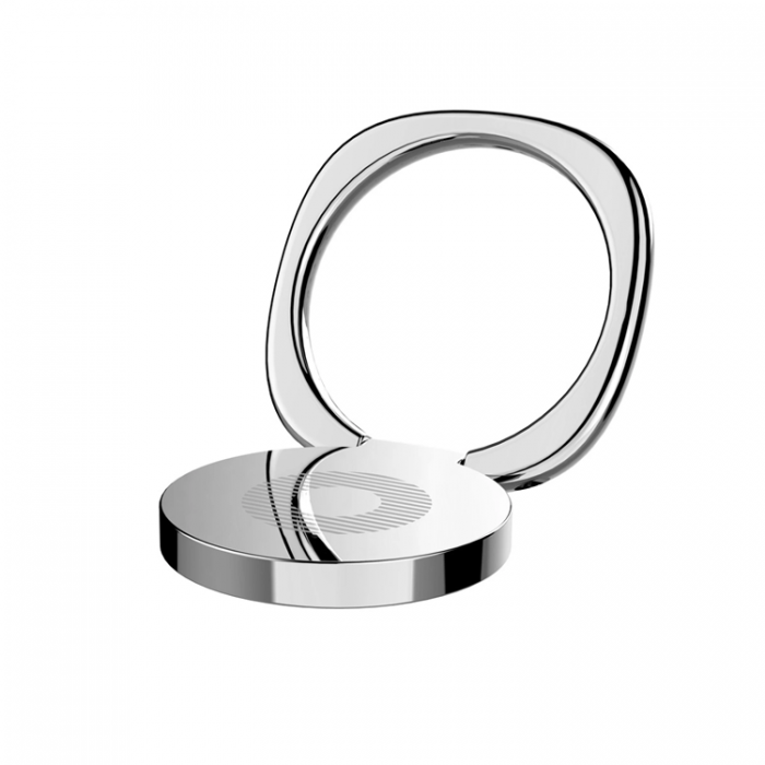 BASEUS - Baseus Privity Ringhllare/Ring med Stativfunktion - Silver