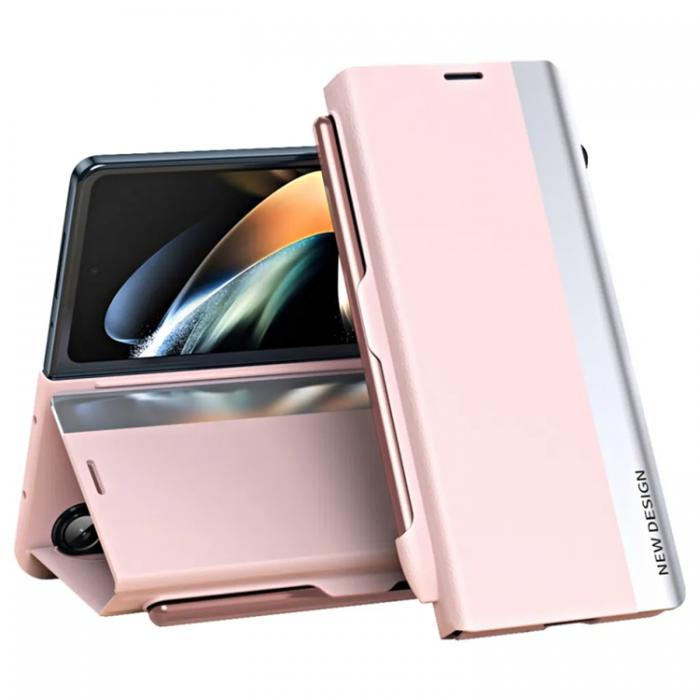 Taltech - Galaxy Z Fold 6 5G Fodral med Pennfack - Rosa