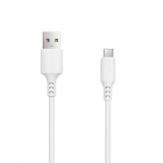 Setty - Setty USB Till MicroUSB 1m Kabel 2A NEW - Vit