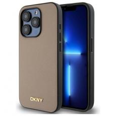 DKNY - DKNY iPhone 15 Pro Max Mobilskal MagSafe Grained Logo