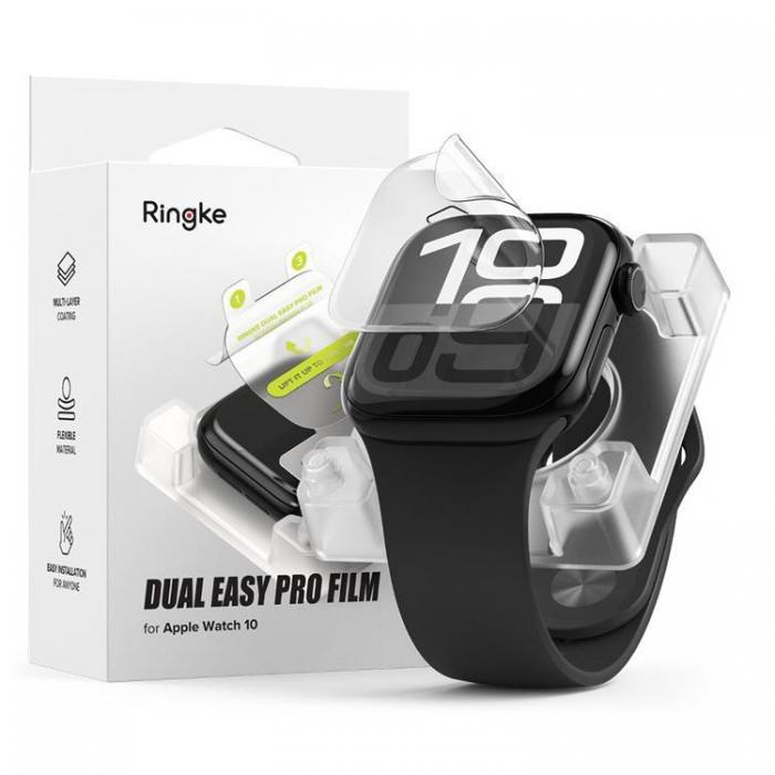 Ringke - [2-Pack] Ringke Apple Watch 10 (42 mm) Plastfilm Skrmskydd Folia