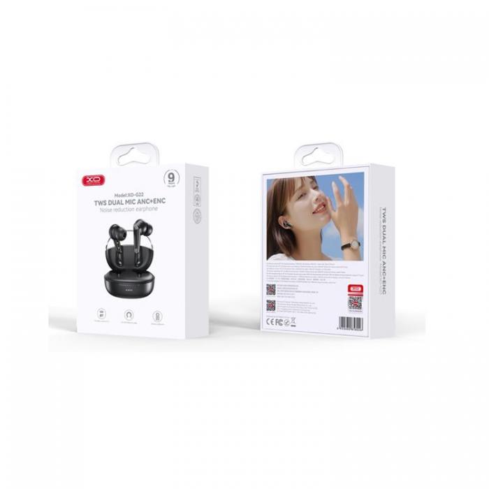 XO - XO TWS In-Ear Hrlurar Trdlsa Bluetooth ANC ENC G22 - Svart