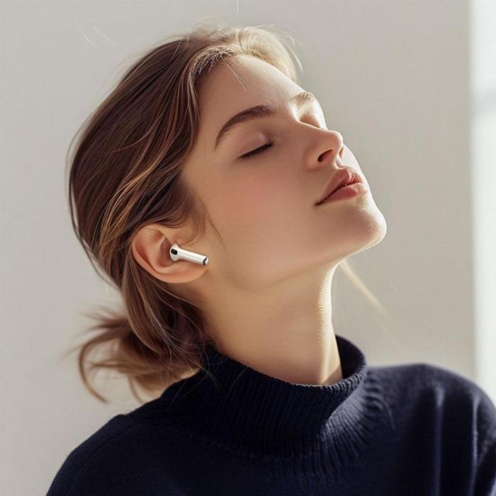 Hoco - Hoco In-Ear Hrlurar Trdlsa Bluetooth EW70 - Guld