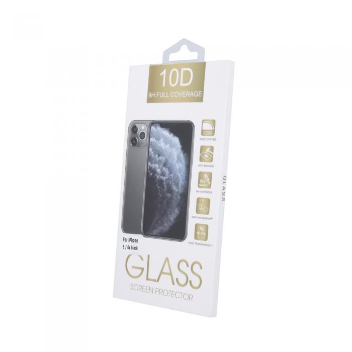 OEM - Skyddsglas 10D iPhone 14 Pro Svart Ram Hrdat