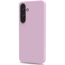 Celly - Celly Galaxy S25 Ultra Mobilskal Cromo Soft Rubber - Rosa