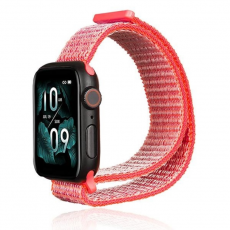 Beline - Beline Apple Watch (38/40/41mm) Armband Nylon - Rosa