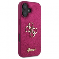 Guess - Guess iPhone 16 Mobilskal Fixed Glitter Big 4G - Lila