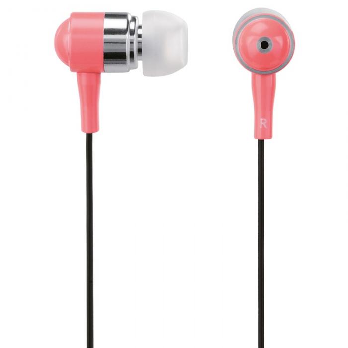 Hama - HAMA Hrlur Shiny In-Ear Mic - Rosa