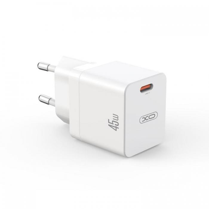 XO - XO Snabbladdare 45W USB-C med Lightning Kabel CE09 PD - Vit