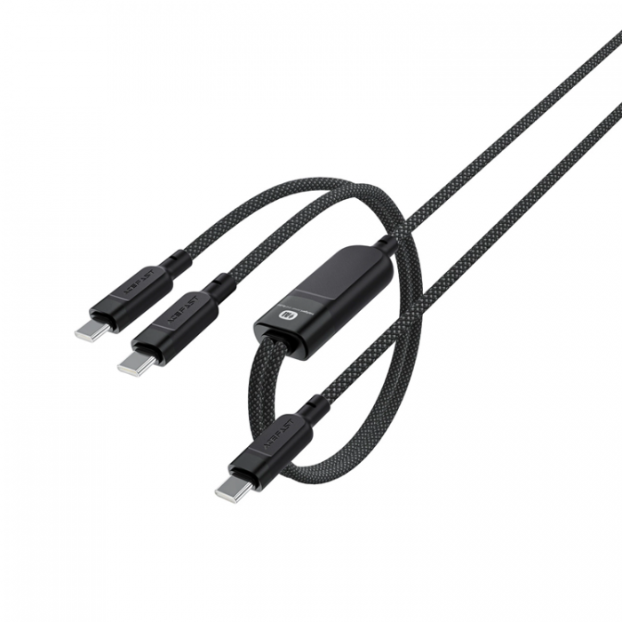 Acefast - Acefast C5-11 2in1 USB-C/USB-C PD 100W Kabel 480Mb/s