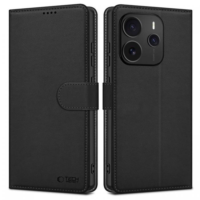 Tech-Protect - Tech-Protect Xiaomi Redmi Note 14 5G Plnboksfodral - Svart