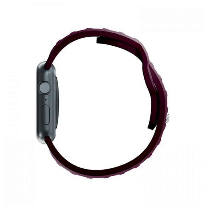 3MK - 3mk Apple Watch (38/40/41mm) Armband Silikon - Mrklila