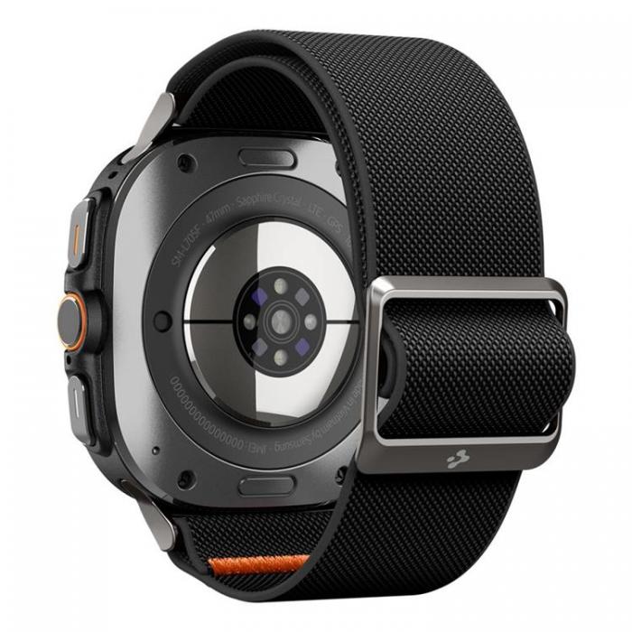 Spigen - Spigen Galaxy Watch Ultra (47mm) Armband Fit Line - Svart