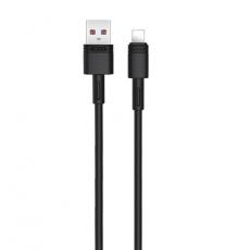 XO - XO USB-A Till Lightning Kabel 1m 5A NB-Q166 - Svart