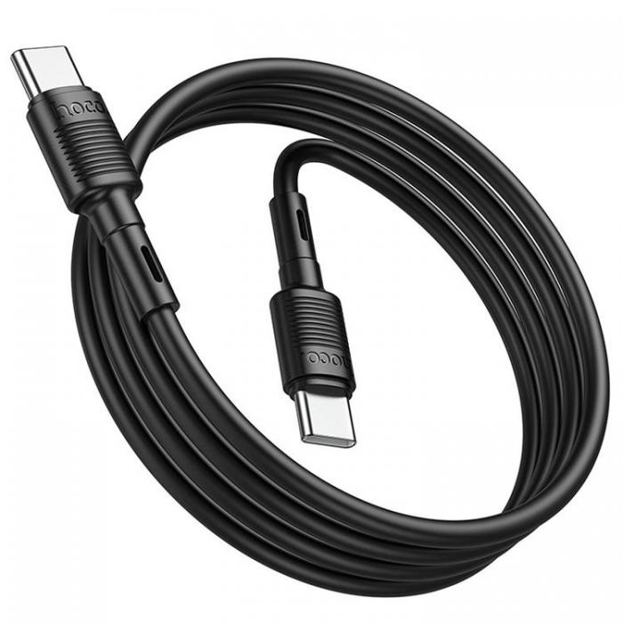 Hoco - HOCO USB-C Till USB-C 60W Kabel 1m PD 3A X83 - Svart