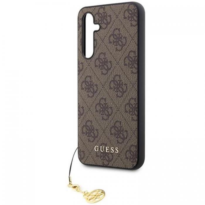 Guess - Guess Galaxy A54 5G Mobilskal 4G Charms Collection - Brun