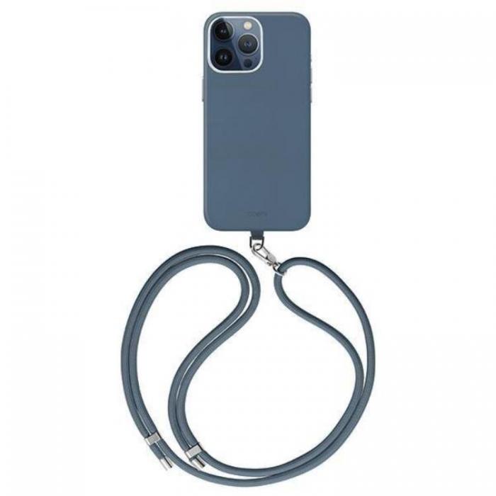 UNIQ - UNIQ iPhone 15 Pro Max Halsbandsskal Magsafe Coehl Muse - Bl