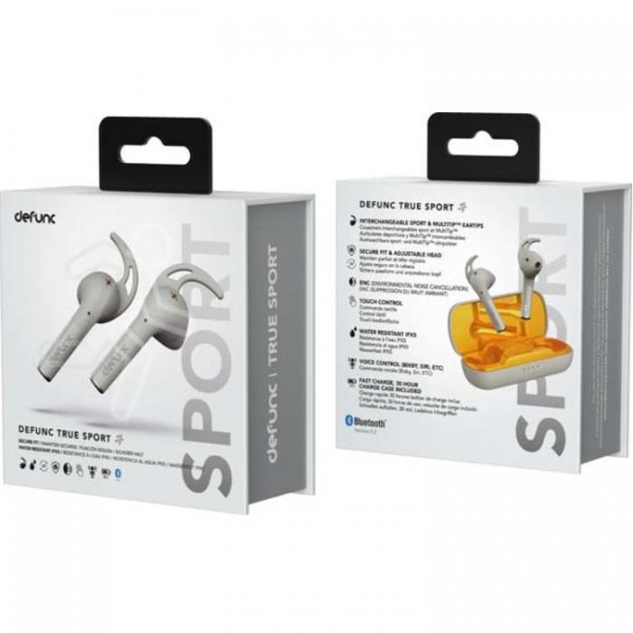 DeFunc - Defunc In-Ear Hrlurar Trdlsa Bluetooth 5.2 True Sport - Gr