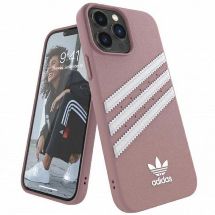 Adidas - Adidas iPhone 13 Pro Max Skal OR Molded PU - Rosa