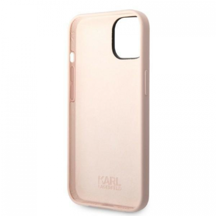 KARL LAGERFELD - Karl Lagerfeld iPhone 14 Mobilskal Silicone Choupette - Rosa