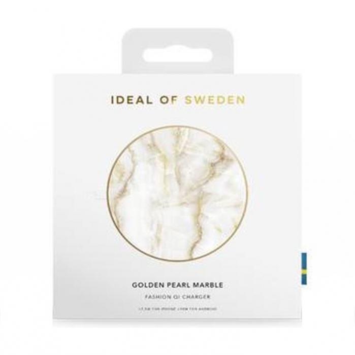 UTGATT1 - Ideal Of Sweden Qi Trdls Laddare - Golden Pearl Marble