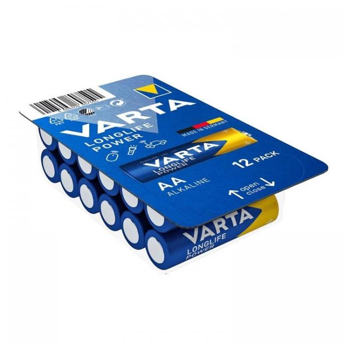 VARTA - Varta 12-st Alkaliskt Batteri R6 (AA) Longlife