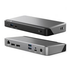 ALOGIC - ALOGIC PRIME MX2 Dock - Universell Dockningsstation Med Dubbla 4K och 65W PD