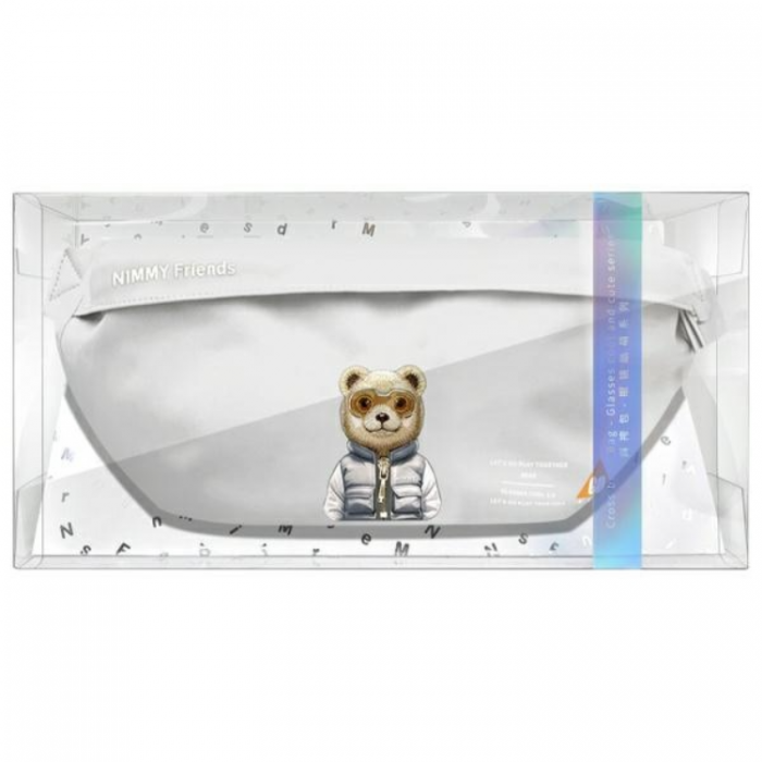 NIMMY - Nimmy Axelvska Crossbody Cool & Cute 2.0 Bear - Gr