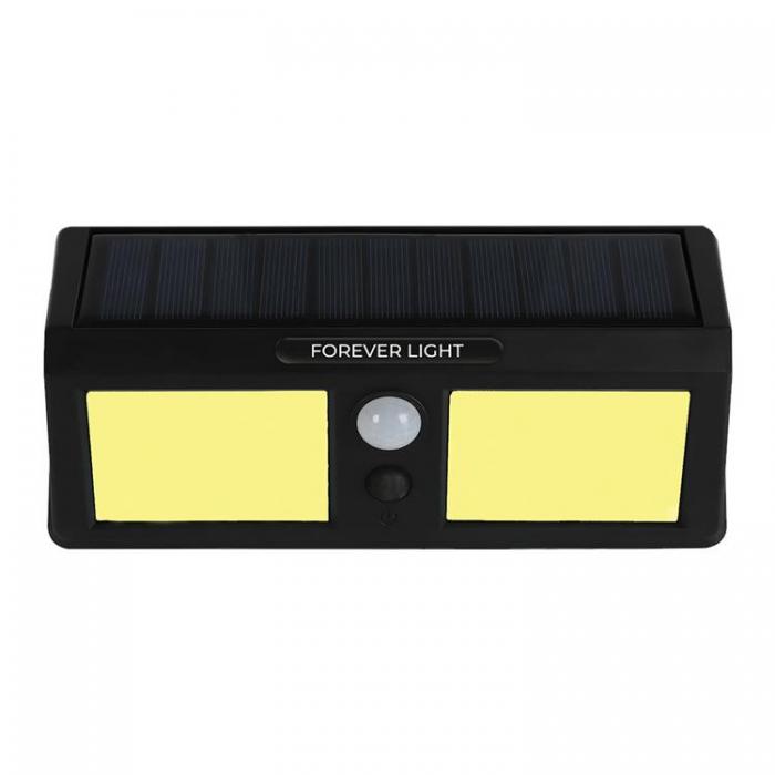 Forever Light - Forever Light SUNARI Solar Lampa LED COB PIR 3W 200lm 800mAh Li-Ion