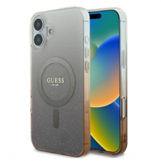 Guess - Guess iPhone 16 Plus Mobilskal MagSafe IML Glitter Gradient