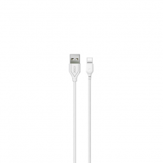 XO - XO USB-C till USB-A kabel 2m - Vit