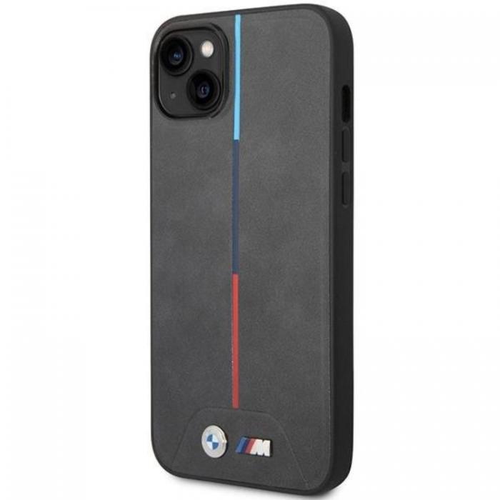 BMW - BMW iPhone 14 Plus Mobilskal Quilted Tricolor - Gr