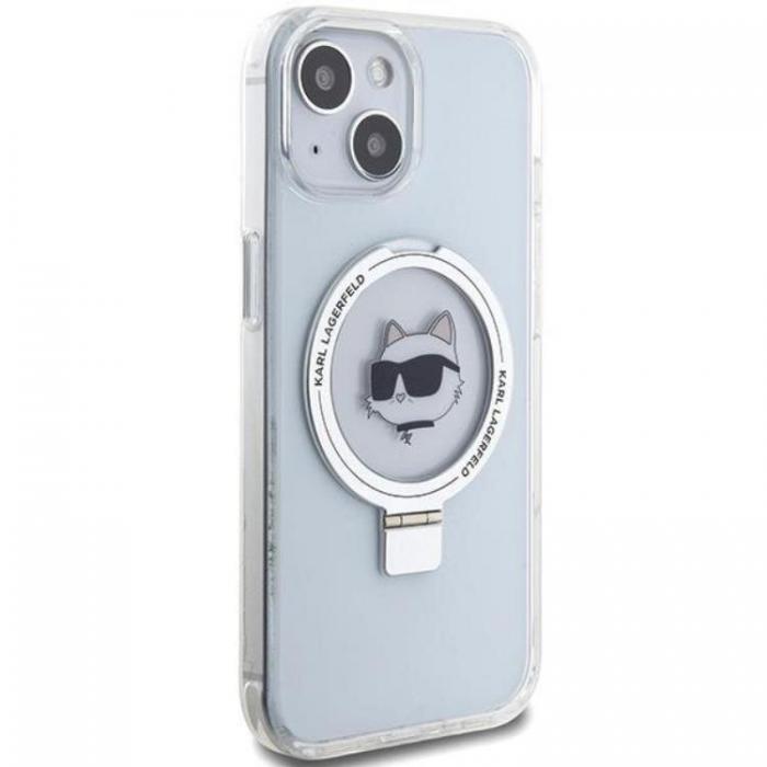 KARL LAGERFELD - KARL LAGERFELD iPhone 15 Mobilskal MagSafe Ringstll