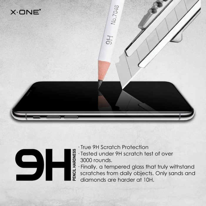 X-One - X-ONE Full Cover matt Hrdat Glas till iPhone 11