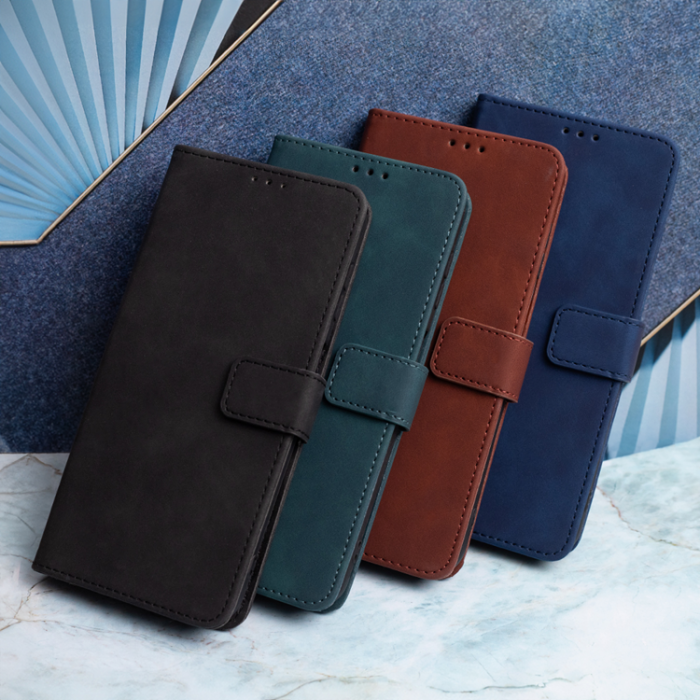 A-One Brand - Galaxy S24 Ultra Plnboksfodral Velvet - Marinbl